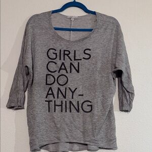 Moa Moa Light Gray Textured Top